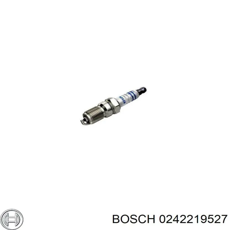 Свічки запалювання 0242219527 Bosch
