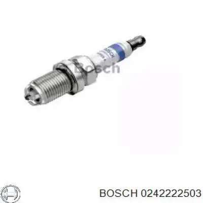 Свіча запалювання 0242222503 Bosch