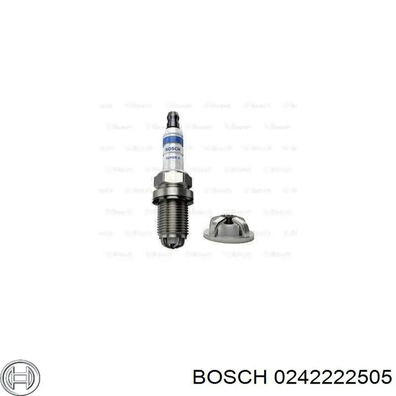 0242222505 Bosch свіча запалювання