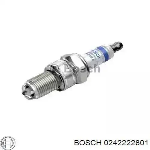 Свічки автомобільні Bosch 0242222801 ціна, від 2.67 USD