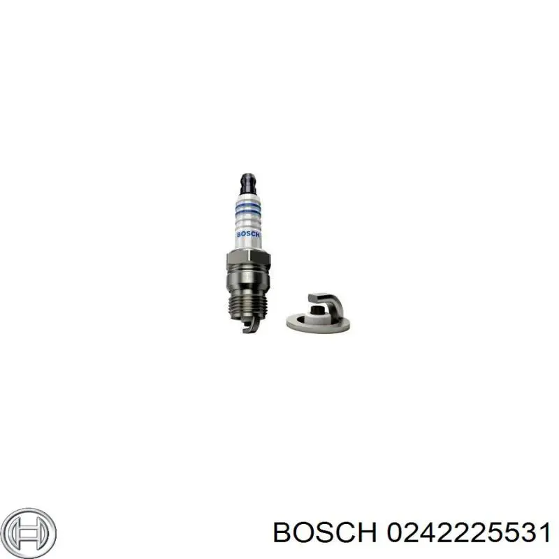 0242225531 Bosch Свіча запалювання