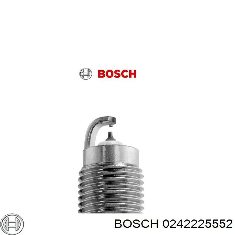 Свічки автомобільні Bosch 0242225552 ціна, від 3.79 USD