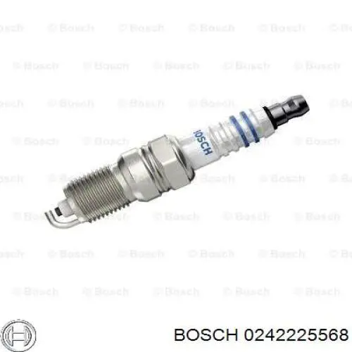Свічки автомобільні Bosch 0242225568 ціна, від 2.41 USD