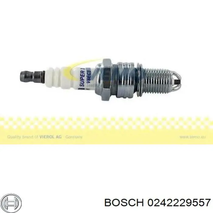 Купити 0242229557 Bosch Свічка запалювання