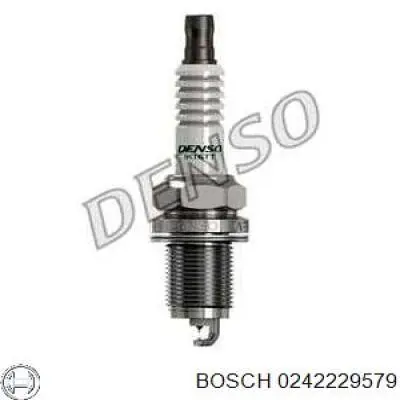 0242229579 Bosch Свіча запалювання