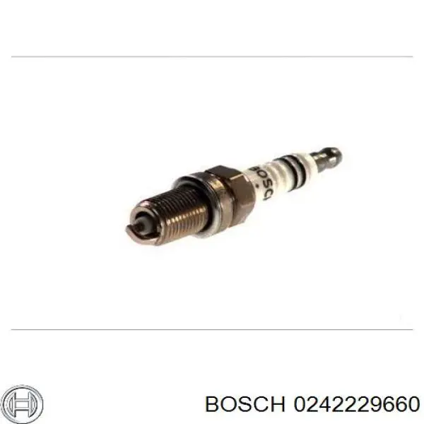 0242229660 Bosch Свеча