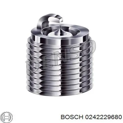0242229680 Bosch свіча запалювання