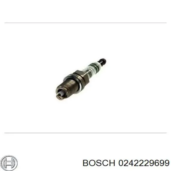 0242229699 Bosch свіча запалювання
