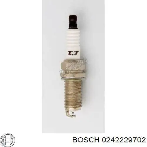 0242229702 Bosch Свіча запалювання