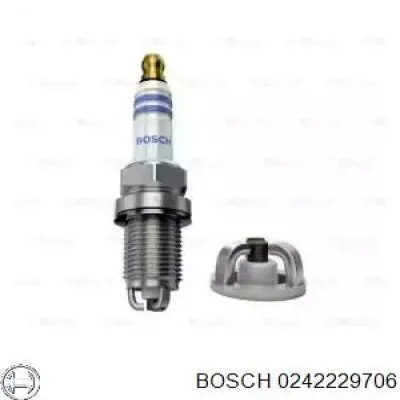 Купити 0242229706 Bosch Свічка запалювання