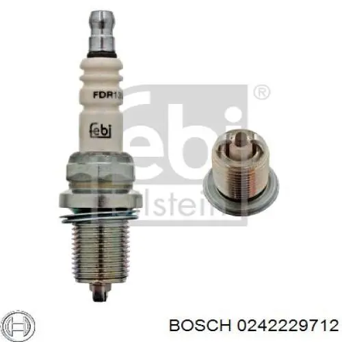 Купити 0242229712 Bosch Свічка запалювання