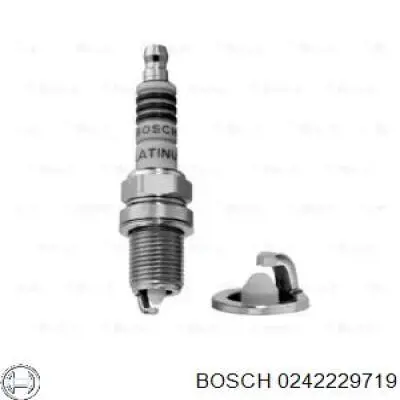 0242229719 Bosch Свіча запалювання