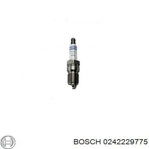 Свіча запалювання 0242229775 Bosch