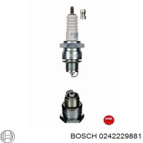 Купити 0242229881 Bosch Свічка запалювання
