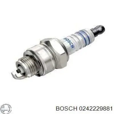 Свіча запалювання 0242229881 Bosch