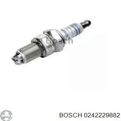 Свічки запалювання 0242229882 Bosch