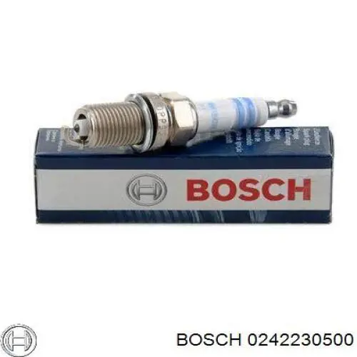 Свічки запалювання 0242230500 Bosch