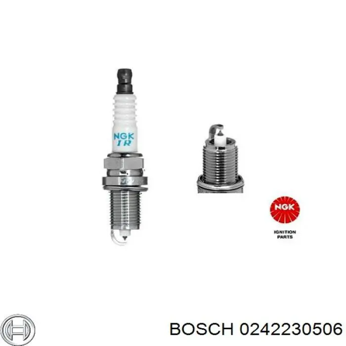 Свічки запалювання 0242230506 Bosch