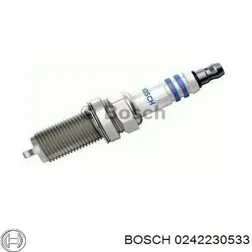 0242230533 Bosch свіча запалювання