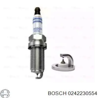 Свічки запалювання 0242230554 Bosch