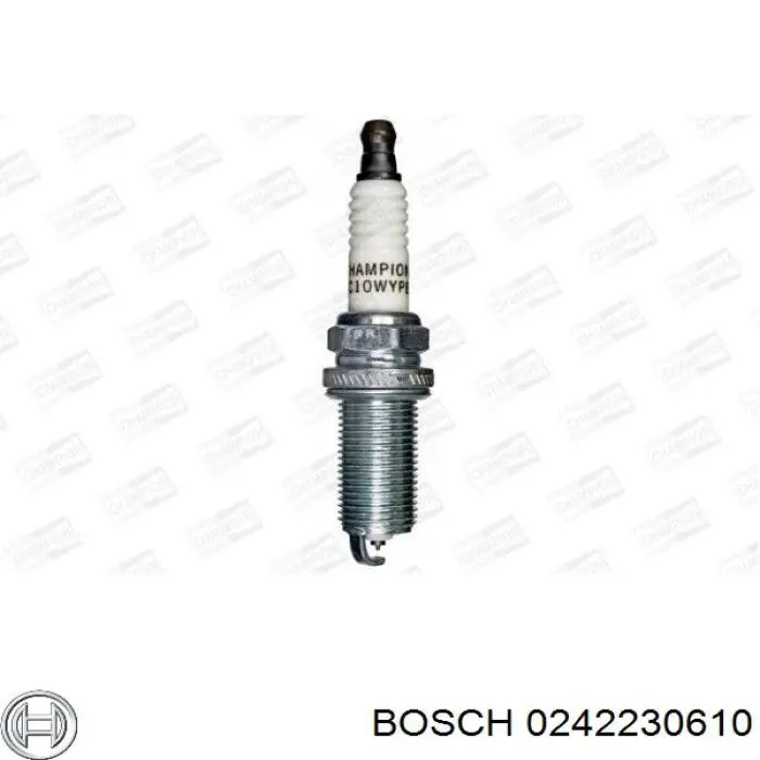 Свічки запалювання 0242230610 Bosch