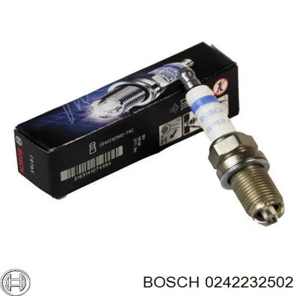 0242232502 Bosch Свеча (FR78X)