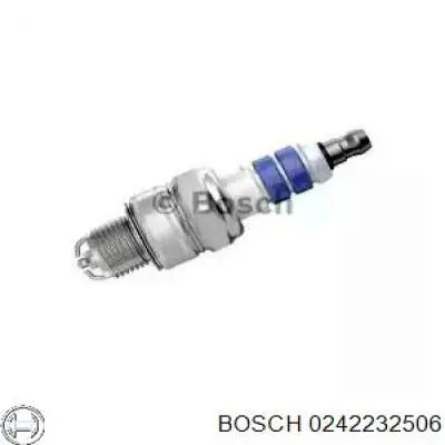Свічки автомобільні Bosch 0242232506 ціна, від 2.25 USD