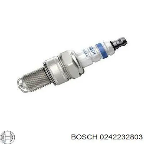 0242232803 Bosch свіча запалювання
