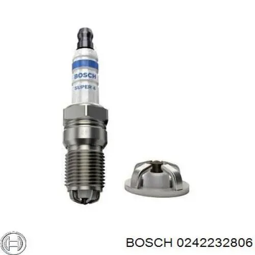 Свічки автомобільні Bosch 0242232806 ціна, від 3.75 USD