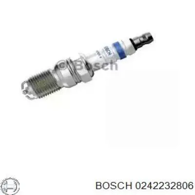 Свічки запалювання 0242232806 Bosch