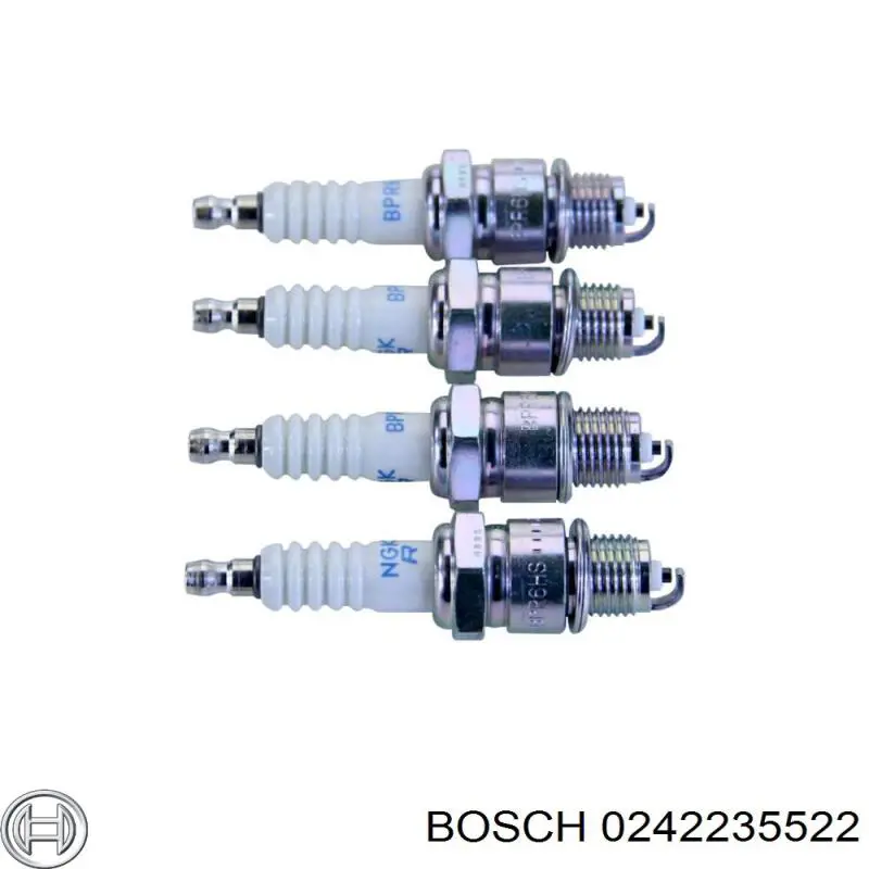 0242235522 Bosch свіча запалювання
