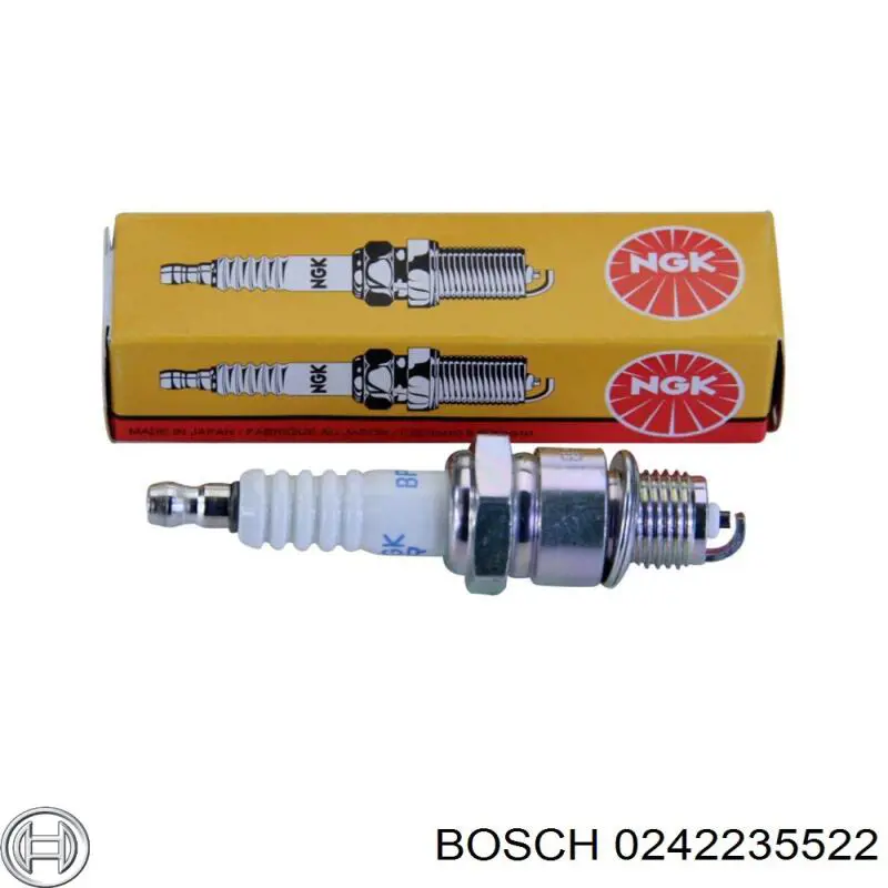0242235522 Bosch Свіча запалювання