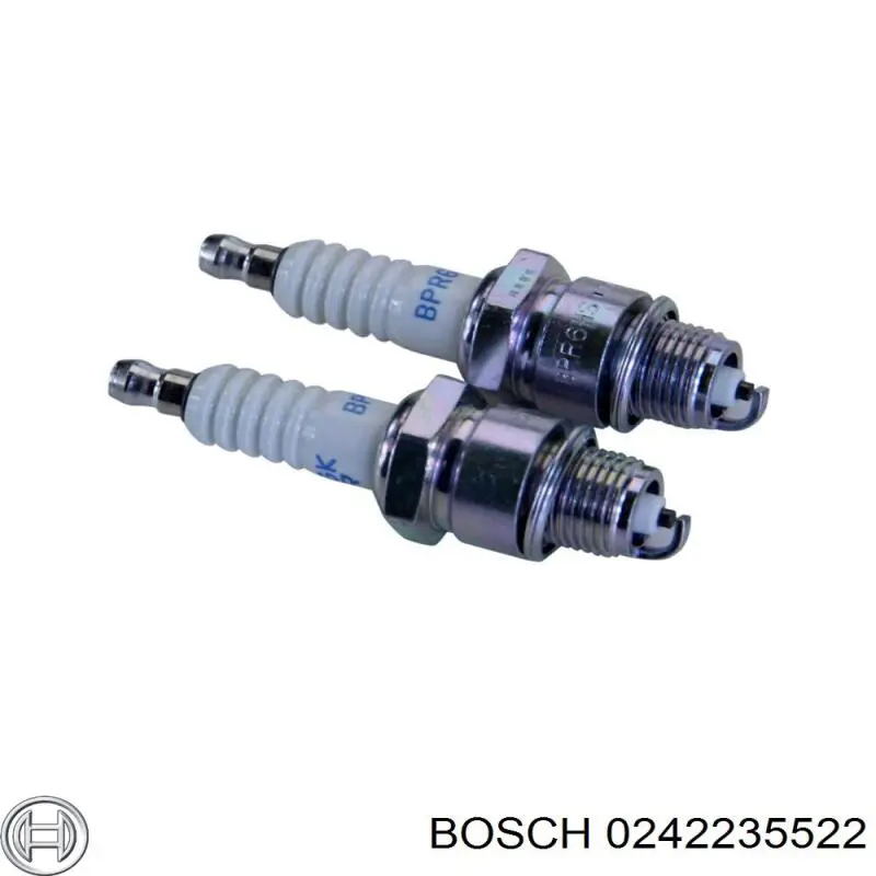 Свічки автомобільні Bosch 0242235522 ціна, від 2.83 USD