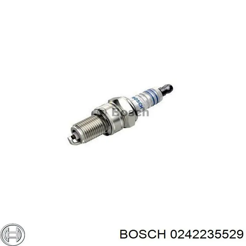 0242235529 Bosch свіча запалювання