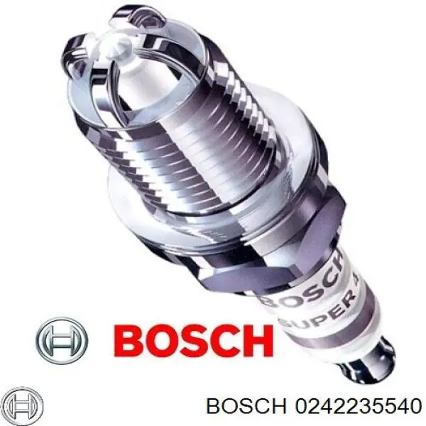 0242235540 Bosch Свіча запалювання