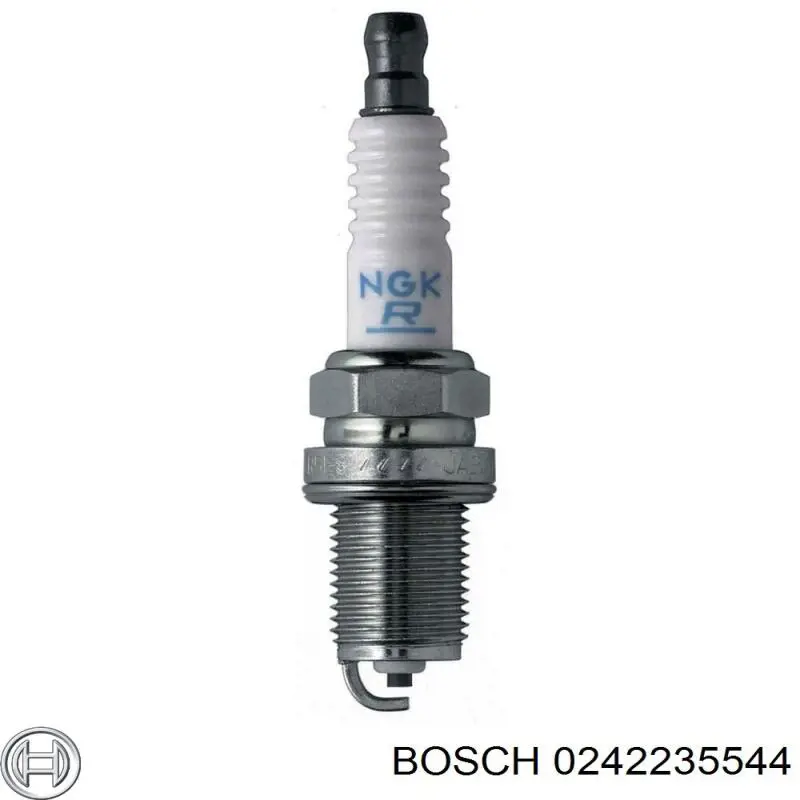 Свічки автомобільні Bosch 0242235544 ціна, від 1.95 USD