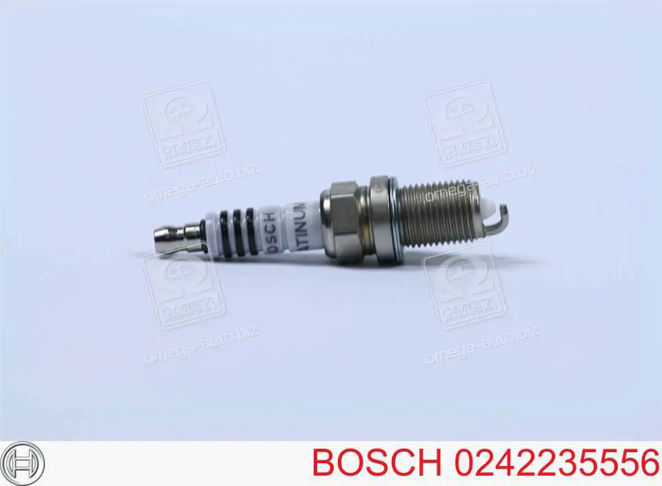 Свічки запалювання 0242235556 Bosch