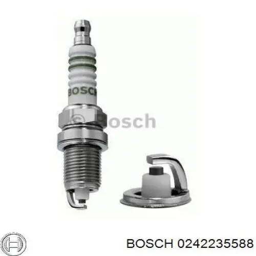 0242235588 Bosch свіча запалювання