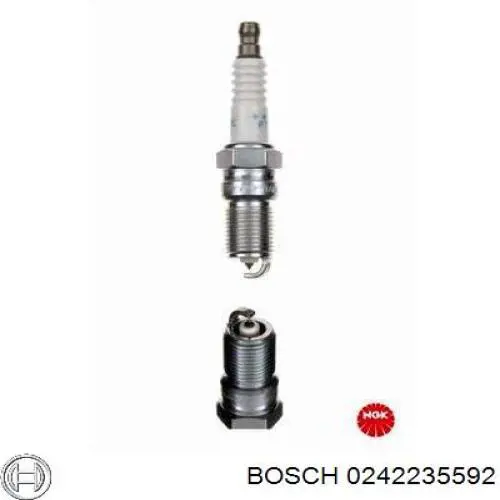 0242235592 Bosch Свіча запалювання