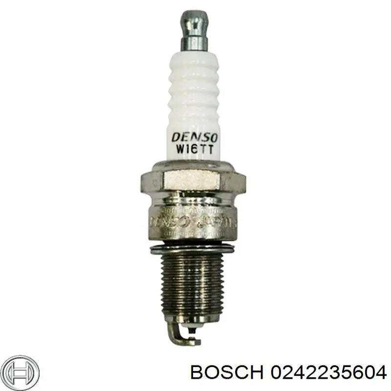 Свічки автомобільні Bosch 0242235604 ціна, від 2.78 USD