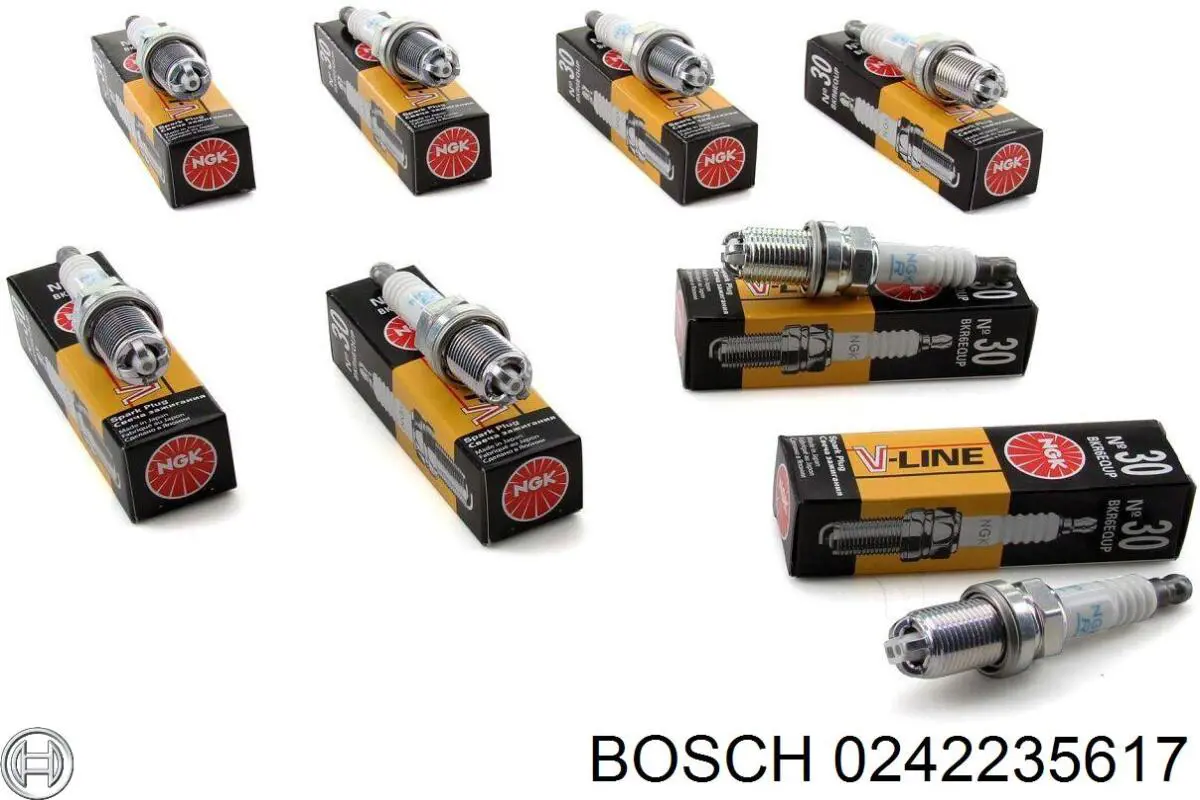0242235617 Bosch Свіча запалювання