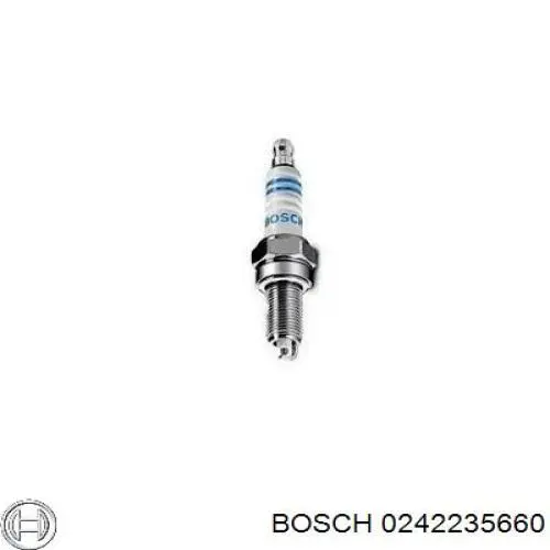 Свічки автомобільні Bosch 0242235660 ціна, від 1.78 USD