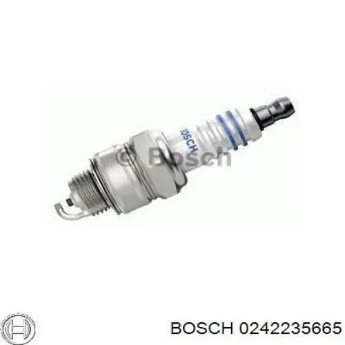 0242235665 Bosch свіча запалювання
