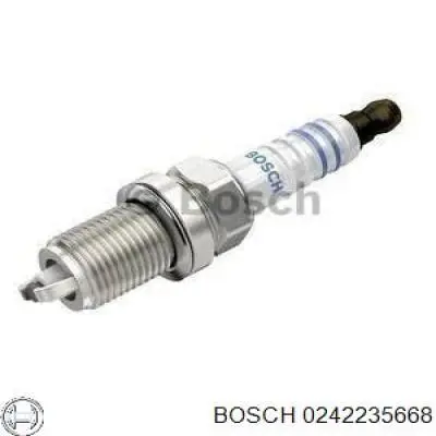 Свічки запалювання 0242235668 Bosch