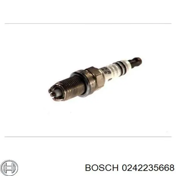 0242235668 Bosch свіча запалювання