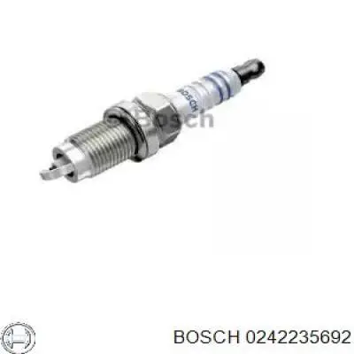 Свічки запалювання 0242235692 Bosch