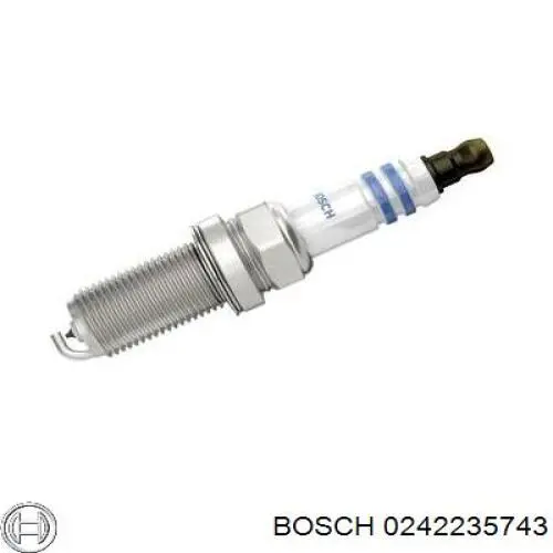 0242235743 Bosch свіча запалювання