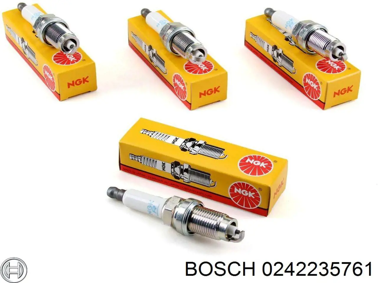 Свічки автомобільні Bosch 0242235761 ціна, від 5.94 USD