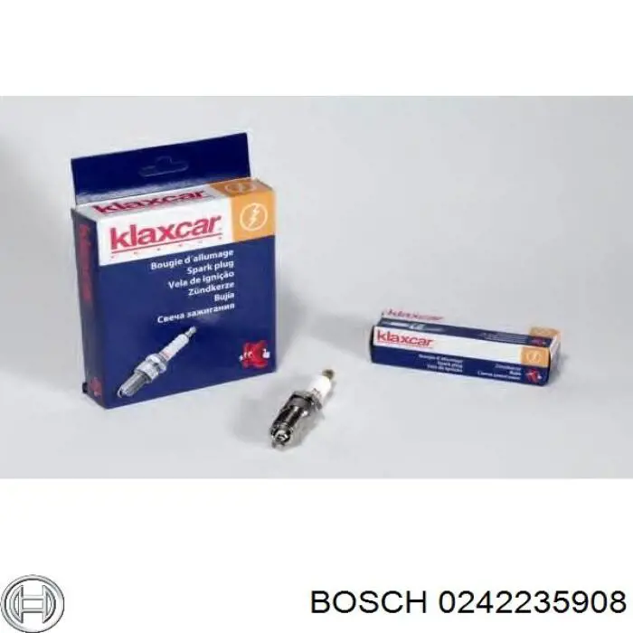 Свічки Bosch 0242235908