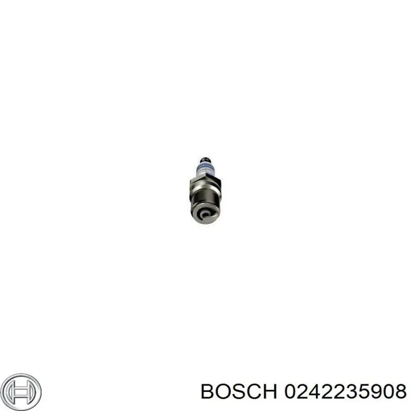 Свічки автомобільні Bosch 0242235908 ціна, від 3.18 USD